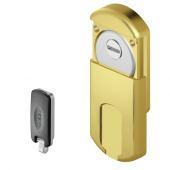 Магнитная защита цилиндра с броненакладкой DiSec MG-351-mini