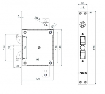 Девиатор Securemme Gear 2G фото в интернет-магазине ДорогиеЗамки.рф