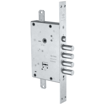 Замок врезной Cisa 57.685.48 с планкой фото в интернет-магазине ДорогиеЗамки.рф