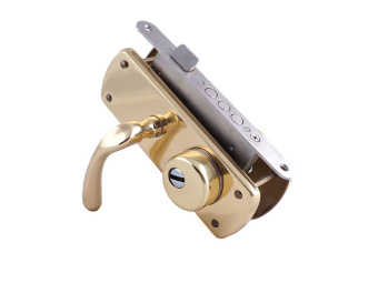 Дверная ручка Doganlar 36 0123R1 на планке фото в интернет-магазине ДорогиеЗамки.рф