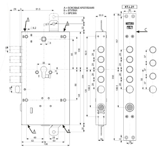Электромоторный замок Mottura X-Nova XT.L21 фото в интернет-магазине ДорогиеЗамки.рф