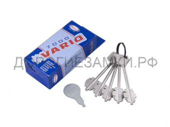Комплект ключей для перекодировки Potent Vario 7000 фото в интернет-магазине ДорогиеЗамки.рф
